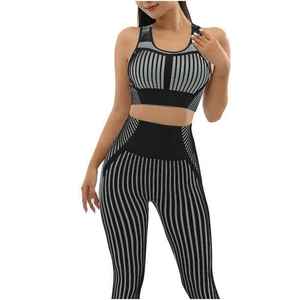 Nouveau design personnalisé débardeur de yoga de haute qualité legging doux au toucher ensemble de yoga GYM Fitness leggings de yoga pour les femmes - Product Image 3
