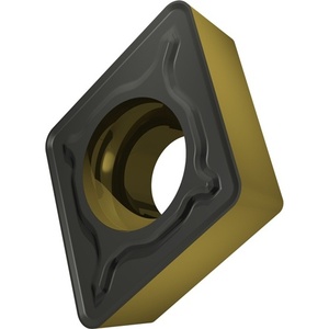 Plaquette de tournage indexable ISO ECMT 080308E-FM2T9415 3,4 mm, revêtement MT-CVD, lot de 10 pour outils de tournage de précision - Product Image 1