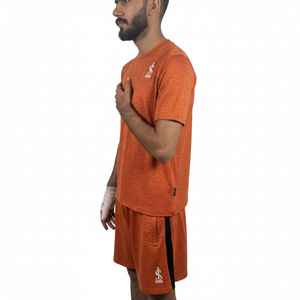 Conjunto de Verano para Hombre de Primera Calidad con Logotipo Personalizado Estampado, Color Sólido, MOQ Bajo - Product Image 3