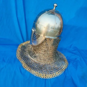 หมวกกันน็อกไวกิ้งยุคกลางที่โดดเด่นสวมใส่ได้หมวกกันน็อคชาวกรีกสำหรับใส่ในช่วงต้นหมวกกันน็อกยุคกลางที่ใช้โดยมีดไวกิ้ง - Product Image 3