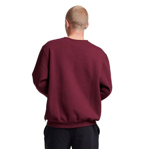 Sudadera de Cuello Redondo para Hombre, de Algodón Grueso, Corte Holgado, Color Verde Bosque Oscuro - Product Image 5