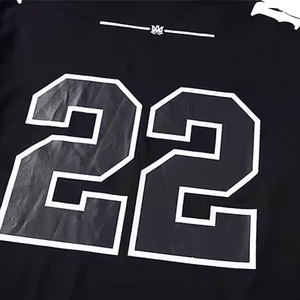 เสื้อยืดผ้าฝ้าย100% แขนสั้นสำหรับผู้ชายพิมพ์ลายสำหรับฤดูใบไม้ร่วง - Product Image 3