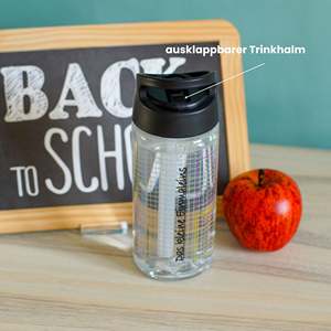 <b>Small</b> 1 X 1 Straw Water <b>Bottle</b> with Direct Advantage Dishwasher Safe for Back to School Student Hiking Outdoor Activities - Product Image 2