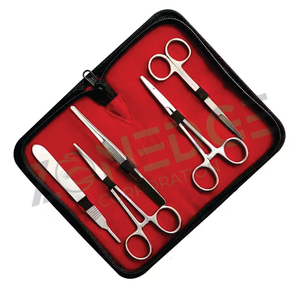 Meilleure qualité Kit de suppression de suture Kit de chirurgie Kits de suppression d'agrafes en pharmacie à usage unique Ensemble d'instruments chirurgicaux en acier de 5 pièces - Product Image 5