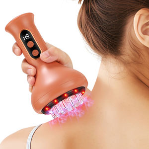 Cepillo de Masaje Eléctrico GuaSha para Drenaje Linfático con Calor, Microcorriente, Masaje de Meridianos, Anticelulitis, Adelgazante Corporal, Inalámbrico - Product Image 1