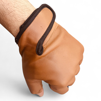 Gants de musculation Geoffrey Classic Vintage PRO PULL en cuir de vache, fermeture à boucle, 0,5 kg, légers, respirants, confortables, MMA Fitness