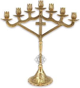 Chandelier décoratif fait à la main à 7 bras de haute qualité décoration de la maison candélabre bougeoir à vendre. - Product Image 1