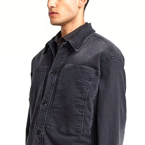 Fashionable And Stylish <b>Men</b> <b>Denim</b> <b>Jackets</b> / Wholesale Price Quick Dry <b>Men</b> Trendy <b>Denim</b> <b>Jackets</b> - Product Image 3