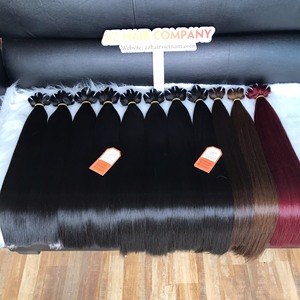 Extensions de cheveux à trame droite, bon marché, longue durée 100%, cheveux humains crus purs, non traités, vierges, vietnamien, vente en gros - Product Image 2