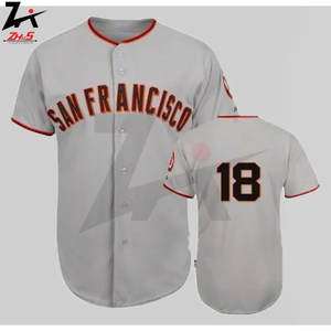 Camisetas de béisbol personalizadas unisex de alta calidad, nuevo diseño, venta al por mayor, ropa deportiva para hombres y mujeres, conjuntos transpirables con estampado de transferencia de calor - Product Image 3