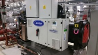 Compresseur à vis refroidi par eau Trane Bitzer, système HVAC, échangeur de chaleur, équipement de refroidissement d'eau