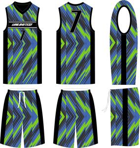 Uniforme de Baloncesto Personalizado de Diseño Único, Alta Calidad, Transpirable, Tallas Grandes, Unisex, Secado Rápido, Ropa Deportiva al Por Mayor - Product Image 6