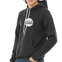Sweat à capuche en polaire pour homme, lot personnalisé 3719, sweats à capuche unisexes avec logo brodé personnalisé