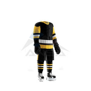 New Arrival Premium Quality Customizable Ice Hockey Uniform Best Material New <b>Model</b> Jersey & Shorts Set Team Hockey Gear - Product Image 1