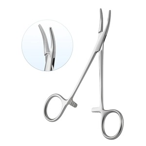 Tijeras Quirúrgicas Veterinarias para Perros |   Pinzas Hemostáticas Reutilizables de Acero Inoxidable con Puntas Rectas/Curvas |   12.5-18 cm - Product Image 3