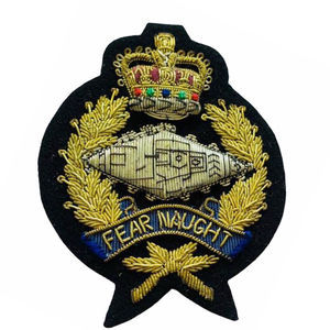 Custom Made Embroidered RAF Royal Lapel <b>Badge</b> with Hand Embroidery 3D Design Fabric Canvas Material - Product Image 4