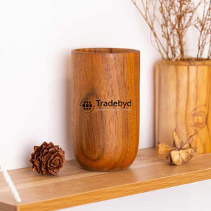 Vidrio de madera a granel para reventa Vasos hechos a mano para tiendas ecológicas Boutiques orgánicas y suministro comercial de Tradebyd - Product Image 6