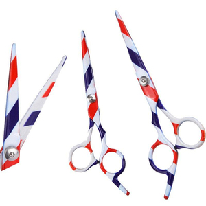 Tijeras de Peluquería de Precisión, Acero Inoxidable de Alta Calidad, Rectas y Afiladas, Tijeras de Corte de 7 Pulgadas para Peluqueros, para Diestros, Ligeras, Medianas - Product Image 6