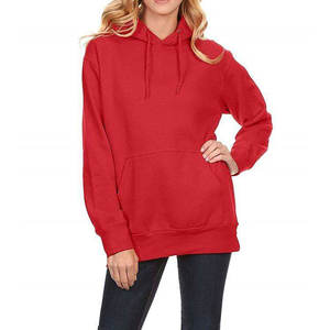 Sudadera Extra Grande de Invierno para Mujer, Estilo Urbano, 100% Algodón, Servicio OEM, Ligera, Transpirable, Ecológica, con Logotipo Personalizado - Product Image 1