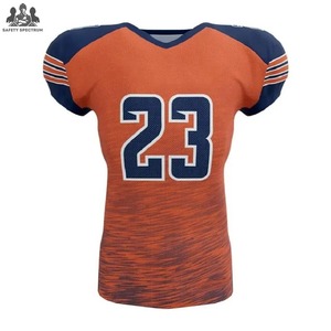 Ensembles d'uniformes de football américain personnalisés de haute qualité, respirants, à séchage rapide, grandes tailles, vente en gros, vêtements d'équipe sportive, maillot et short - Product Image 2