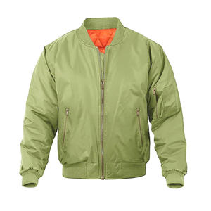 Veste d'hiver sur mesure pour homme, nouvelle collection, imperméable, coupe-vent, style camionneur, bomber avec fermeture éclair réversible - Product Image 2