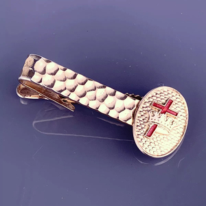 Pinces à cravate boussole carrées maçonniques de style traditionnel faites à la main cadeau de loge de prix bon marché personnalisé de l'artisanat maçonnique Regalia - Product Image 4