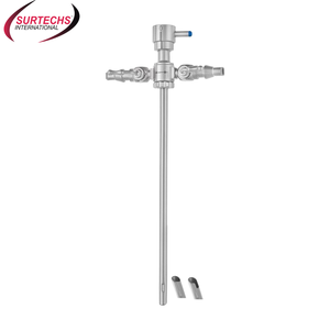 Source d'alimentation manuelle Surtechs Trocart de gaine arthroscopique orthopédique chirurgicale pour arthroscopie du genou à 70 degrés - Product Image 3
