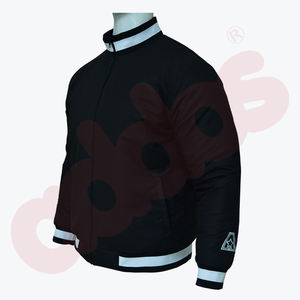 Chaqueta de béisbol de diseño personalizado de alta calidad y chaqueta de softball con chaqueta de bombardero Varsity con logotipo personalizado - Product Image 2