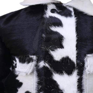 Veste en cuir de vachette pour homme, design moderne pour un style décontracté et urbain au quotidien - Product Image 6