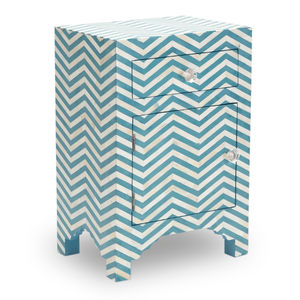 โต๊ะข้างเตียงทำด้วยมือสไตล์โมเดิร์นไม่ซ้ำใครฝังกระดูกเฟอร์นิเจอร์ซูเปอร์มาร์เก็ตของโรงแรมล่าสุดสำหรับห้องนอนห้องนั่งเล่นตกแต่งบ้านด้วยกระจก - Product Image 6