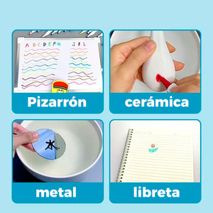 Marcadores de Acuarela Mágicos para Dibujar con Agua - Colores Surtidos - Product Image 6
