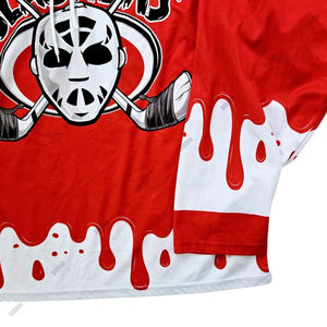 Pantalons de hockey sur glace personnalisés de qualité supérieure, sublimation |   Uniformes de hockey sur glace personnalisés pour équipes scolaires |   Vêtements de hockey sur glace personnalisés 100% - Product Image 4