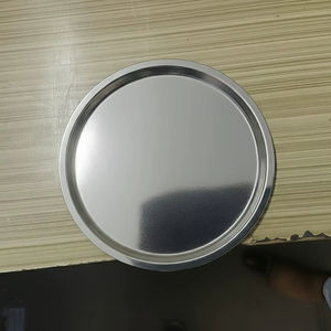 ถาดโลหะคุณภาพสูง ดีไซน์ใหม่ ถาดเป็นมิตรกับสิ่งแวดล้อม ขัดเงาอย่างเป็นธรรมชาติ ถาดสำหรับใช้ในบ้าน ร้านอาหาร ครัวเรือน ถาดเสิร์ฟตกแต่ง - Product Image 1