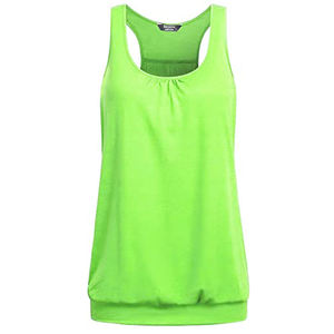 Camisetas sin mangas de entrenamiento ligero Racerback Athletic Yoga Shirts - Product Image 1