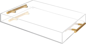 <b>Acrylic</b> Serving Trays Unique Design <b>Acrylic</b> for Wedding Event Decoration Giveaway Gifts Eid Tray Hot Selling - Product Image 2