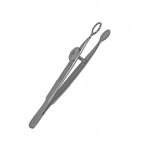 Fórceps de chalazión de acero inoxidable alemán de alto grado de 100 mm y 8mm, fórceps de chalazión Lambert de grado Industrial DIY con soporte OEM - Product Image 2