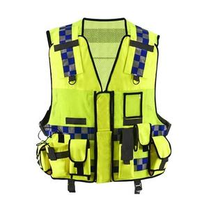 Gilet de sécurité léger à haute visibilité Équipement réfléchissant durable réglable Parfait pour la construction de travaux routiers et l'utilisation d'urgence - Product Image 1