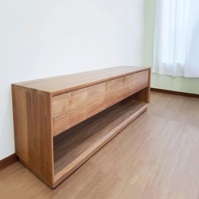 Natural Fine Sanded Tv Stands