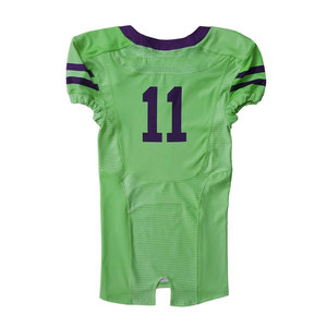 American Football Jersey Custom Wholesale <b>Heat</b>-Transfer Printing Breathable Plus Size Short Sleeve - Product Image 4