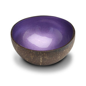 Cuencos de coco lacado para aperitivos, lacado decorativo, varios diseños, soporte FBA - Product Image 6