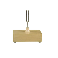 Boîte de résonance de haute qualité 100% qualité export pour laboratoire de physique scolaire avec finition en bois poli 350g