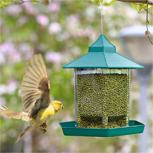 Vente en gros d'aliments suspendus de haute qualité pour colibri mangeoire à oiseaux suspendue à l'extérieur détachable en acrylique pour oiseaux sauvages - Product Image 2