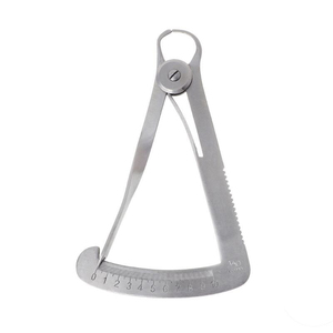 Jauge de couronne d'étrier dentaire en acier inoxydable pour étrier à ressort Iwanson en cire ou en métal - Product Image 4