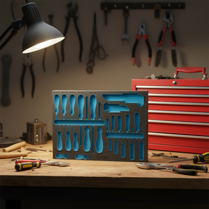 Hazet 2-Component Soft Foam Insert for 163-373/39 <b>Tool</b> <b>Boxes</b> - Product Image 3