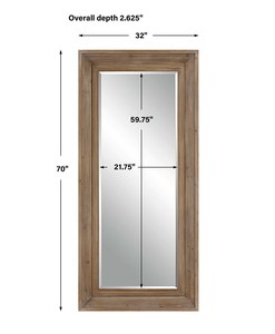 Espejo de pared rectangular de hierro decorativo para el hogar, decoración de hotel, apartamento, sala de estar, dormitorio, pasillo, decoración de pared, espejo de tocador - Product Image 4