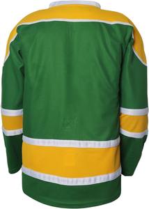 Venta al por mayor de camisetas de hockey sobre hielo OEM Elite Edition logotipo personalizado de secado rápido poliéster duradero reforzado con costuras uniformes de calidad profesional - Product Image 2