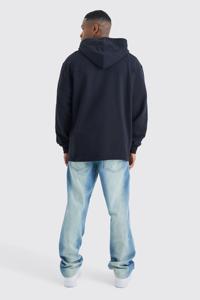 Custom logo Zip up Hoodies 500 gsm Mens blank No <b>string</b> Hoodie with zipper custom embroidery heavy weight Hoodies for OEM ODM - Product Image 3