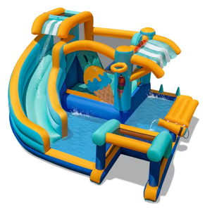 NUEVO Tobogán Acuático Inflable para Niños, con Zona de Saltos, para Uso en Interiores y Exteriores, Ideal para Fiestas y Entretenimiento Infantil en Casa y en la Escuela - Product Image 2