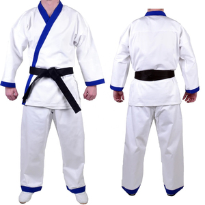 Kimono de karaté et de jiu-jitsu personnalisé avec logo, uniforme d'arts martiaux extensible pour tous les âges, personnalisé avec logo - Product Image 4