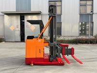 Chariot élévateur VNA MiMA de haute qualité, 1,6 tonne, avec siège conducteur, hauteur de levage de 9 m (3300 lbs), batterie, transpalette 3 directions pour la construction